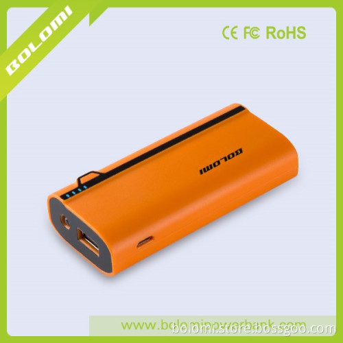 2016 New Year gift 4400mAh mini portable mobile cell phone power bank battery 18650 charger